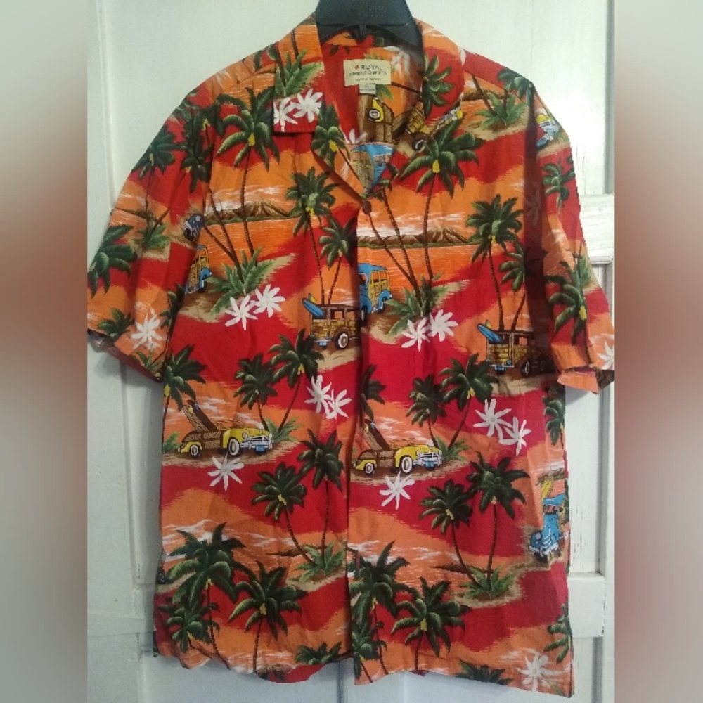Royal Hawaiian creations made in Hawaii shirt xl